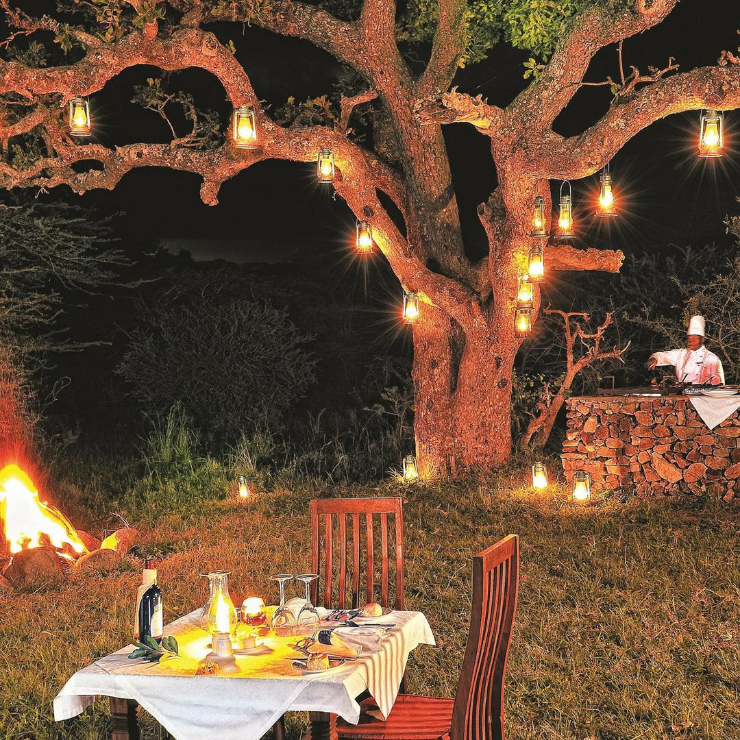 Dinner for two. 